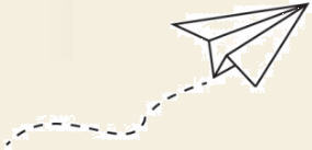Be Happy Retired paper plane